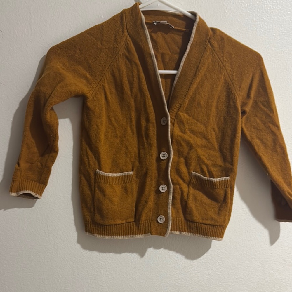 Caramel Kids Blazer in Rich Brown